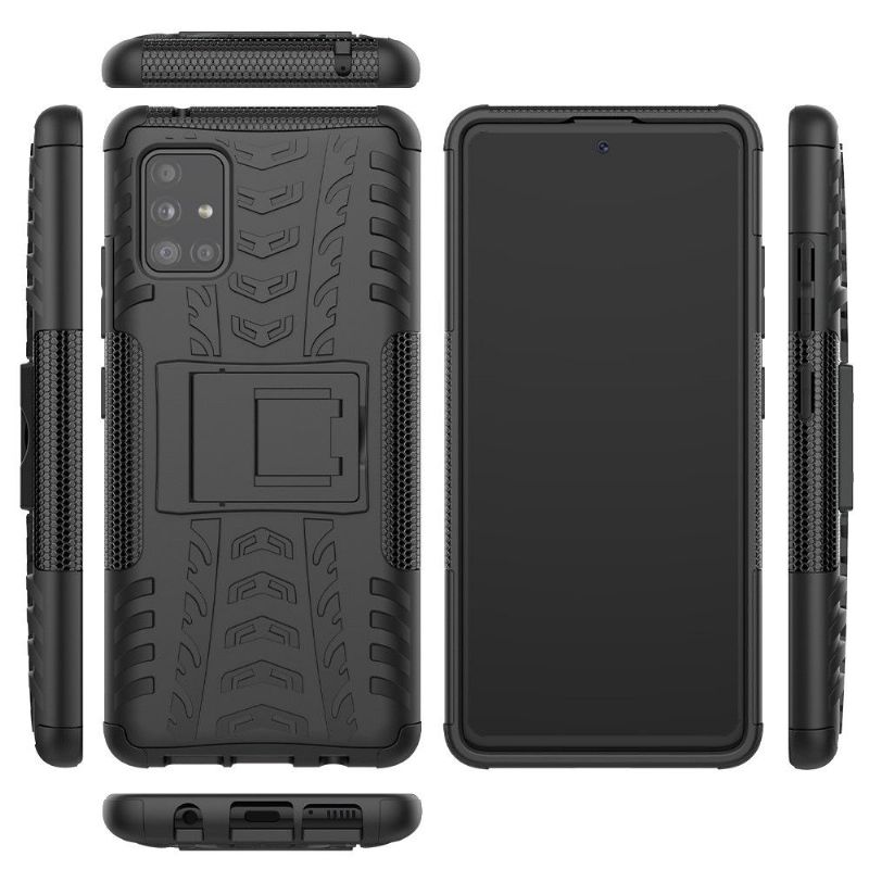 Coque Samsung Galaxy A51 5G antidérapante avec support intégré