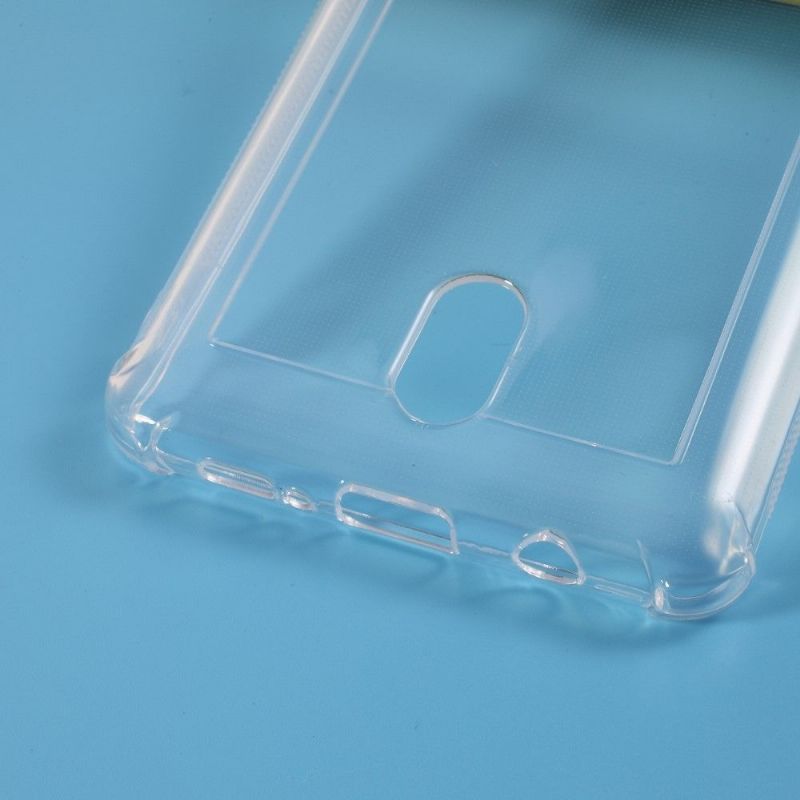 Coque Samsung Galaxy A51 5G Transparente Porte Carte