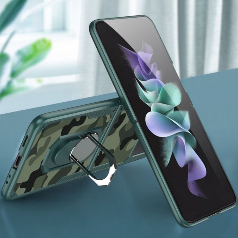Coque Samsung Galaxy Z Flip3 5G Ring Camouflage