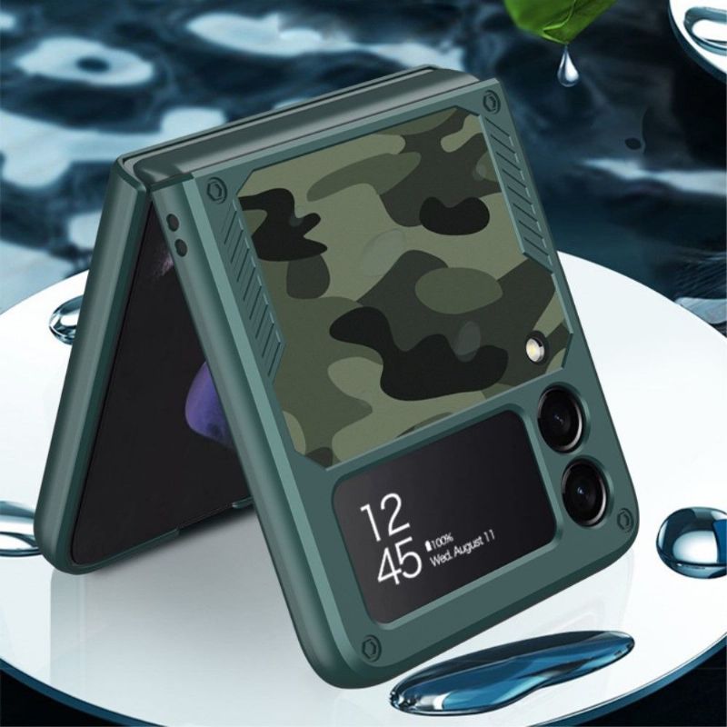 Coque Samsung Galaxy Z Flip3 5G Ring Camouflage