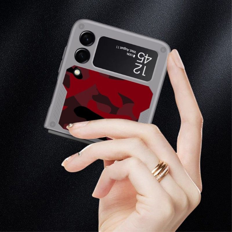 Coque Samsung Galaxy Z Flip3 5G Ring Camouflage