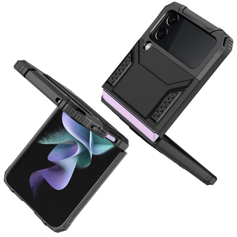 Coque Samsung Galaxy Z Flip3 5G Robuste avec anneau rotatif