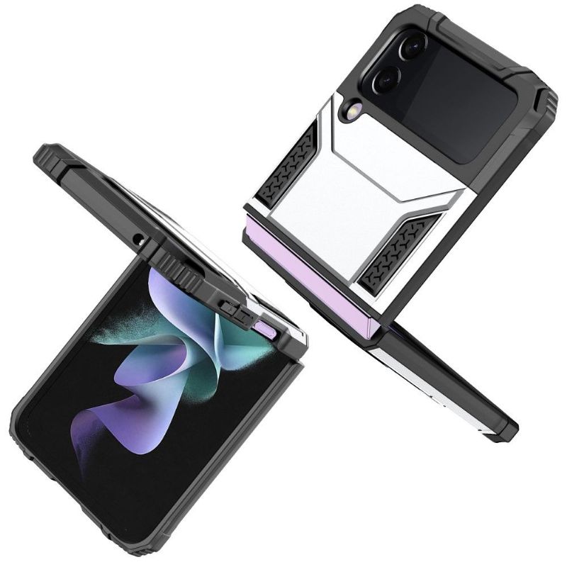 Coque Samsung Galaxy Z Flip3 5G Robuste avec anneau rotatif