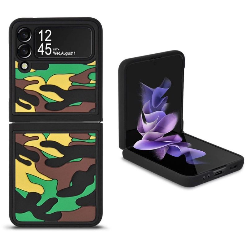 Coque Samsung Galaxy Z Flip3 5G Rugged Camouflage Militaire