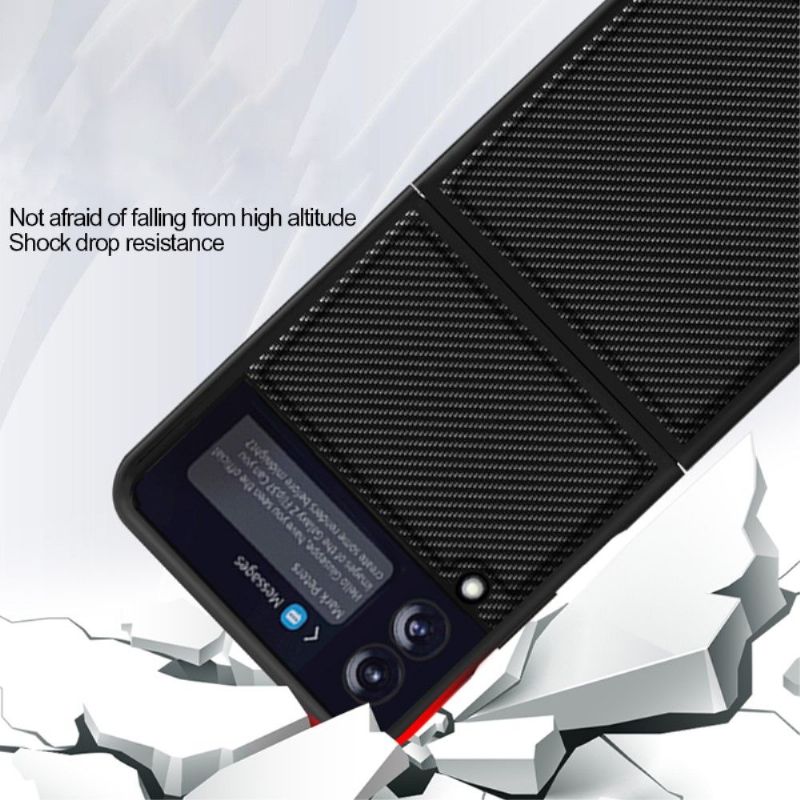 Coque Samsung Galaxy Z Flip3 5G Ultra mince Fibre Carbone
