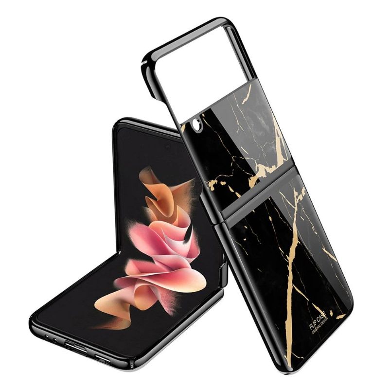 Samsung Galaxy Z Flip3 5G - Coque marbre premium