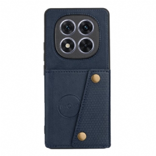 Coque Xiaomi Redmi Note 15 Pro Plus 5G / Poco M8 Pro 5G avec Porte-Cartes et Support