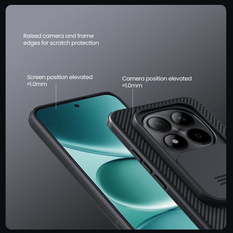 Coque Xiaomi Redmi Note 15 Pro Plus 5G / Poco M8 Pro 5G Camshield Pro avec Protection Caméra NILLKIN