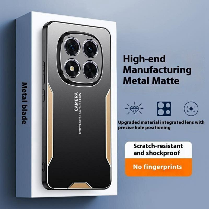 Coque Xiaomi Redmi Note 15 Pro Plus 5G / Poco M8 Pro 5G Effet Métal