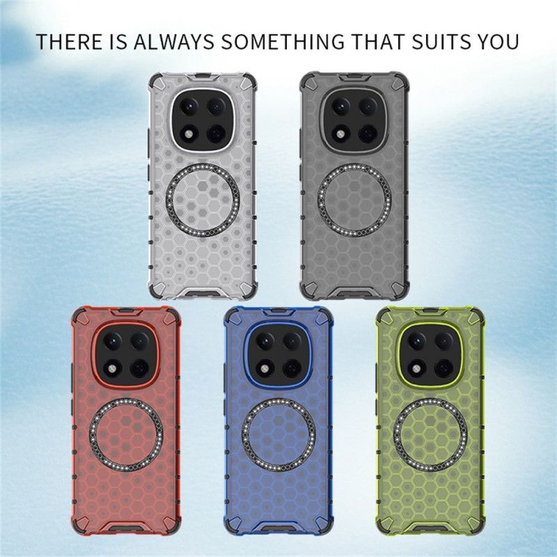 Coque Xiaomi Redmi Note 15 Pro Plus 5G / Poco M8 Pro 5G Magnétique Nid d'Abeille