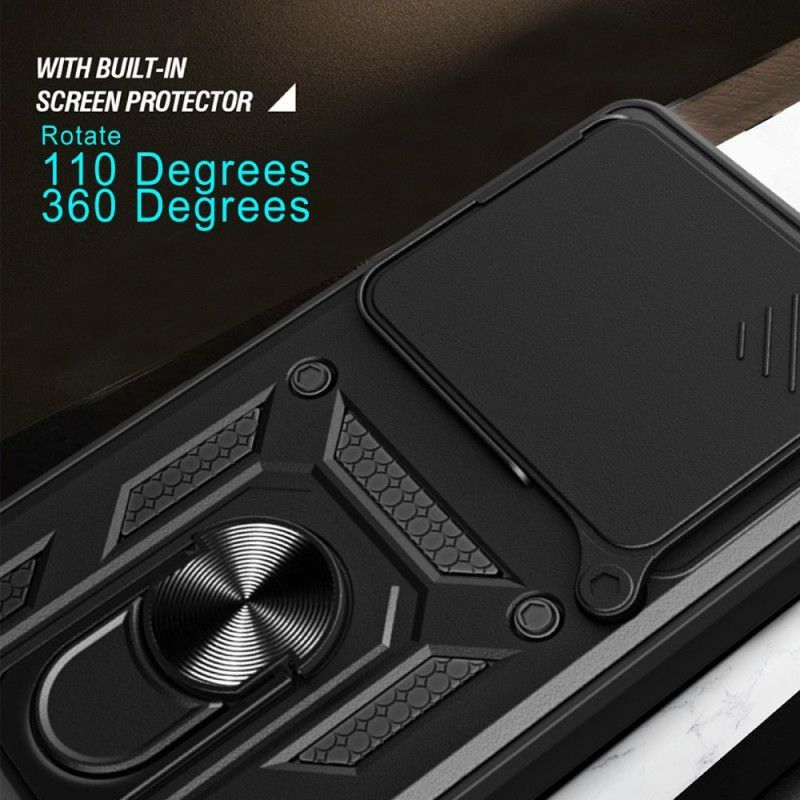 Coque Xiaomi Redmi Note 15 Pro Plus 5G / Poco M8 Pro 5G Protection Caméra Coulissante et Support Intégré