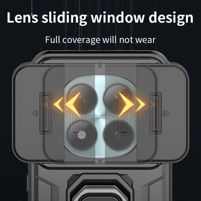 Coque Xiaomi Redmi Note 15 Pro Plus 5G / Poco M8 Pro 5G Support Béquille et Cache Objectif