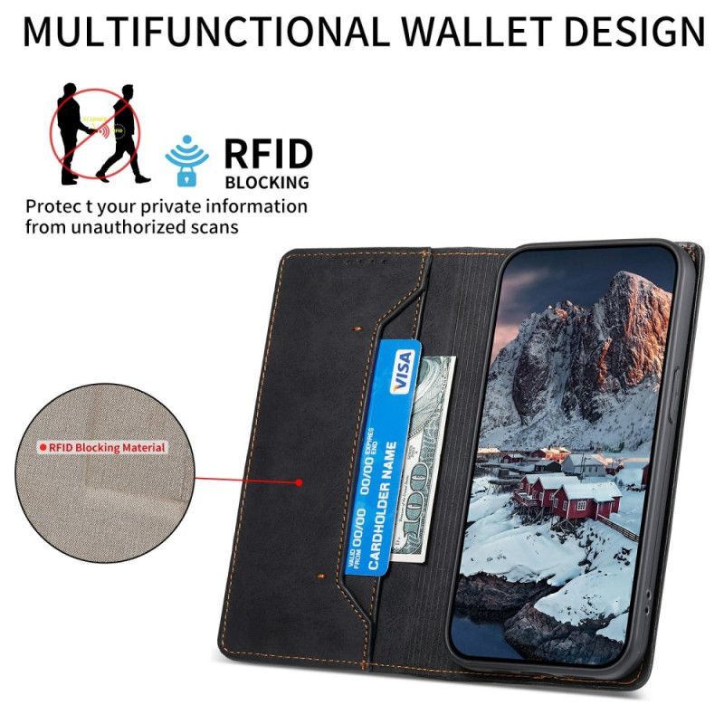 Flip Cover Xiaomi Redmi Note 15 Pro Plus 5G / Poco M8 Pro 5G Protection RFID