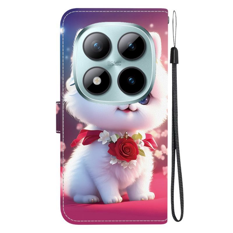 Housse Xiaomi Redmi Note 15 Pro Plus 5G / Poco M8 Pro 5G Chat et Roses