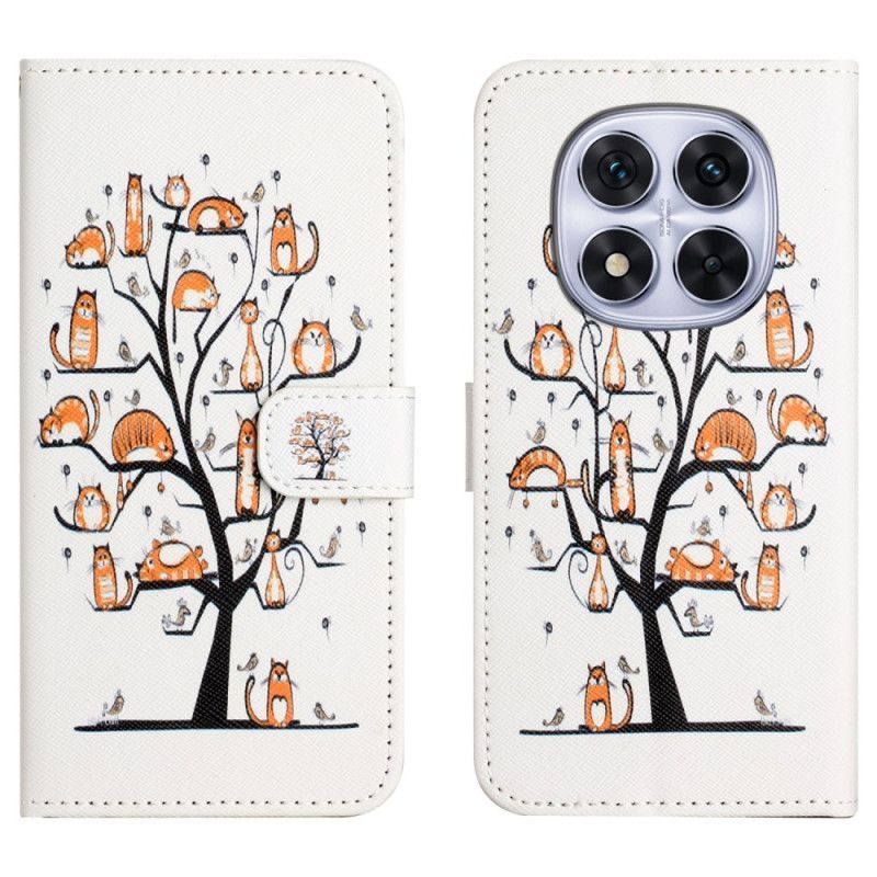 Housse Xiaomi Redmi Note 15 Pro Plus 5G / Poco M8 Pro 5G Chats et Arbre