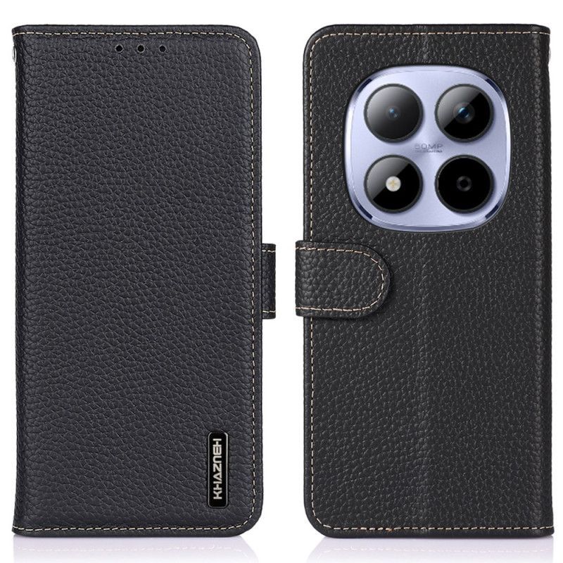 Housse Xiaomi Redmi Note 15 Pro Plus 5G / Poco M8 Pro 5G Cuir Véritable KHAZNEH