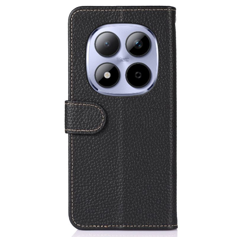 Housse Xiaomi Redmi Note 15 Pro Plus 5G / Poco M8 Pro 5G Cuir Véritable KHAZNEH