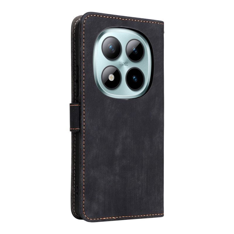 Housse Xiaomi Redmi Note 15 Pro Plus 5G / Poco M8 Pro 5G Effet Daim à Lanière