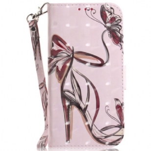 Housse Xiaomi Redmi Note 15 Pro Plus 5G / Poco M8 Pro 5G Escarpin à Lanière