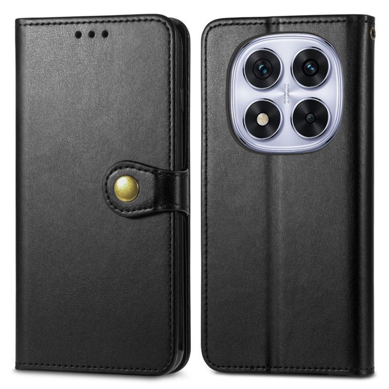 Housse Xiaomi Redmi Note 15 Pro Plus 5G / Poco M8 Pro 5G Fermoir Doré