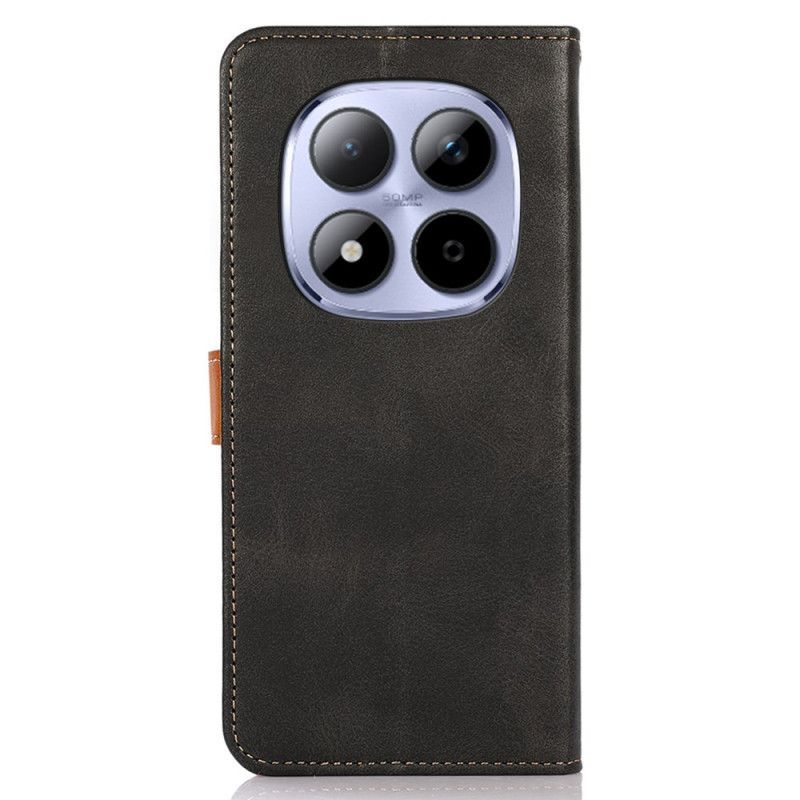 Housse Xiaomi Redmi Note 15 Pro Plus 5G / Poco M8 Pro 5G Fermoir Doré KHAZNEH