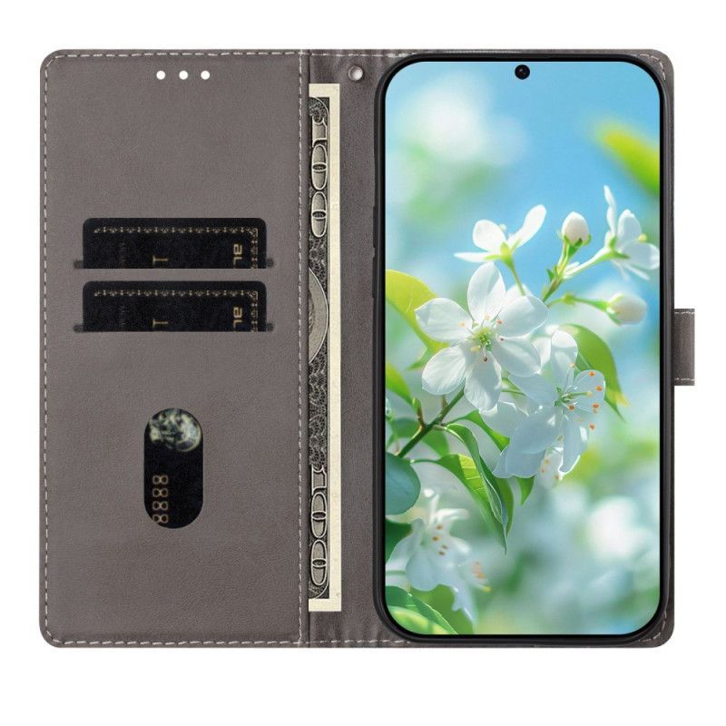 Housse Xiaomi Redmi Note 15 Pro Plus 5G / Poco M8 Pro 5G Fleur et Papillon Bleu