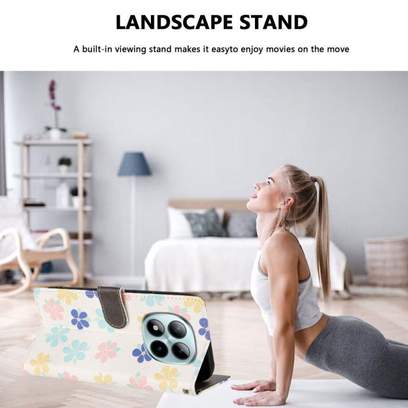 Housse Xiaomi Redmi Note 15 Pro Plus 5G / Poco M8 Pro 5G Fleurettes