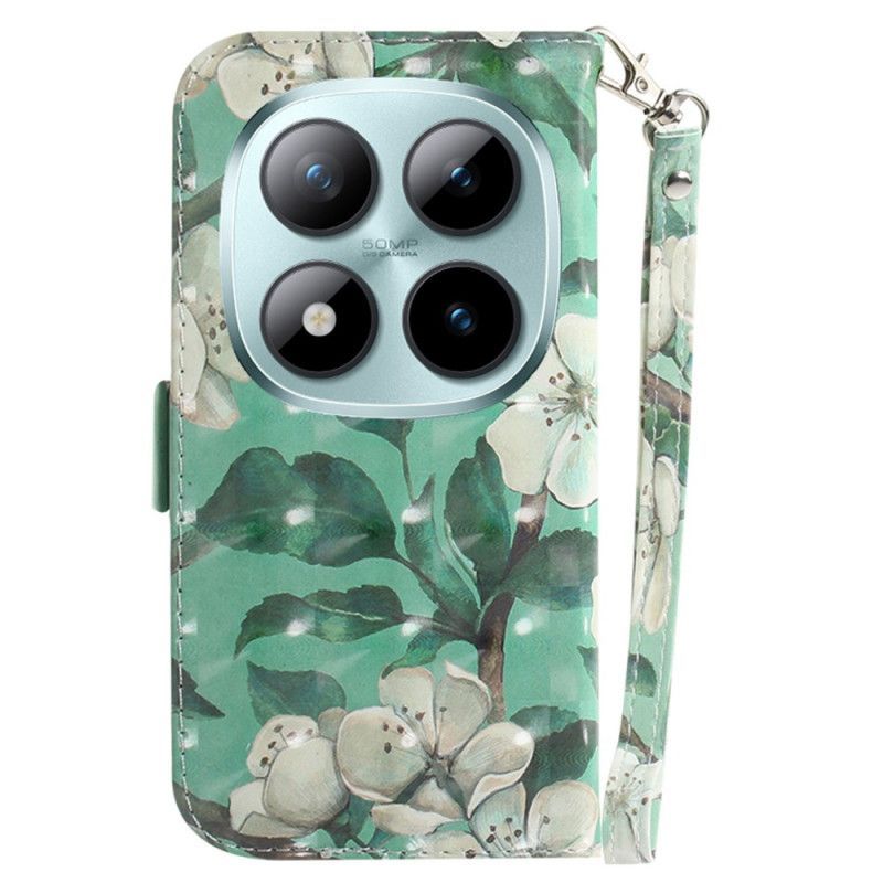 Housse Xiaomi Redmi Note 15 Pro Plus 5G / Poco M8 Pro 5G Fleurs Aquarelle