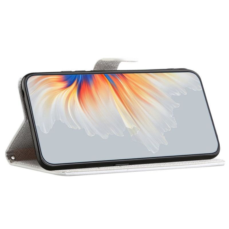 Housse Xiaomi Redmi Note 15 Pro Plus 5G / Poco M8 Pro 5G Fleurs et Papillons Bleus