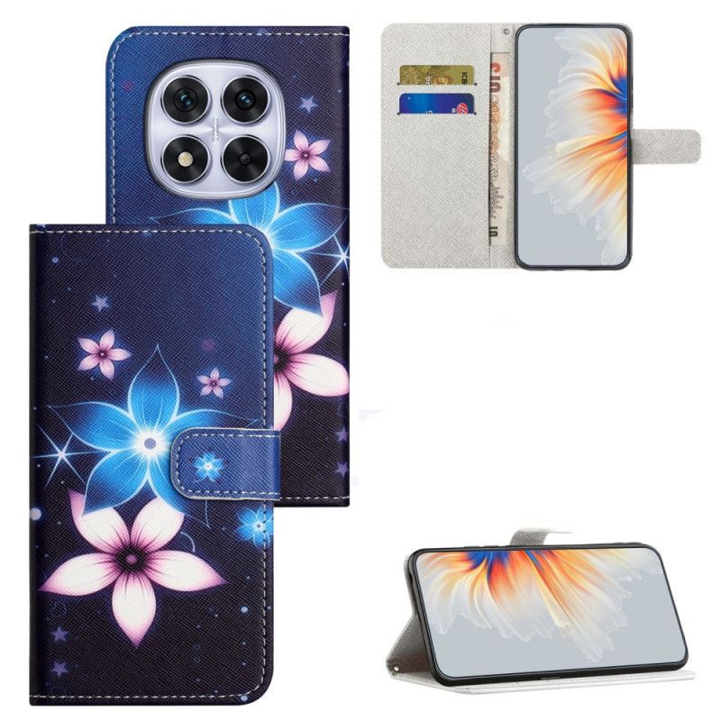 Housse Xiaomi Redmi Note 15 Pro Plus 5G / Poco M8 Pro 5G Fleurs Lunaires