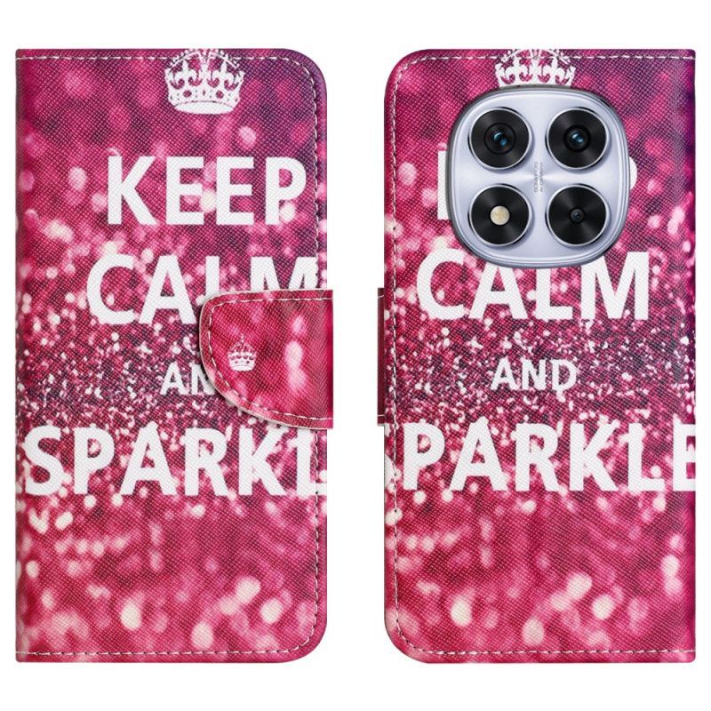 Housse Xiaomi Redmi Note 15 Pro Plus 5G / Poco M8 Pro 5G Keep Calm and Sparkle