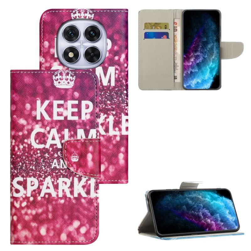 Housse Xiaomi Redmi Note 15 Pro Plus 5G / Poco M8 Pro 5G Keep Calm and Sparkle