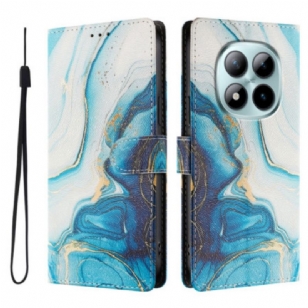 Housse Xiaomi Redmi Note 15 Pro Plus 5G / Poco M8 Pro 5G Marbre Bleu