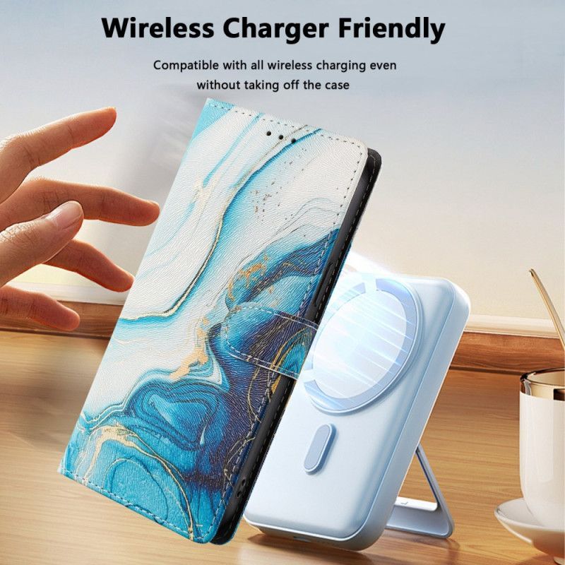 Housse Xiaomi Redmi Note 15 Pro Plus 5G / Poco M8 Pro 5G Marbre Bleu