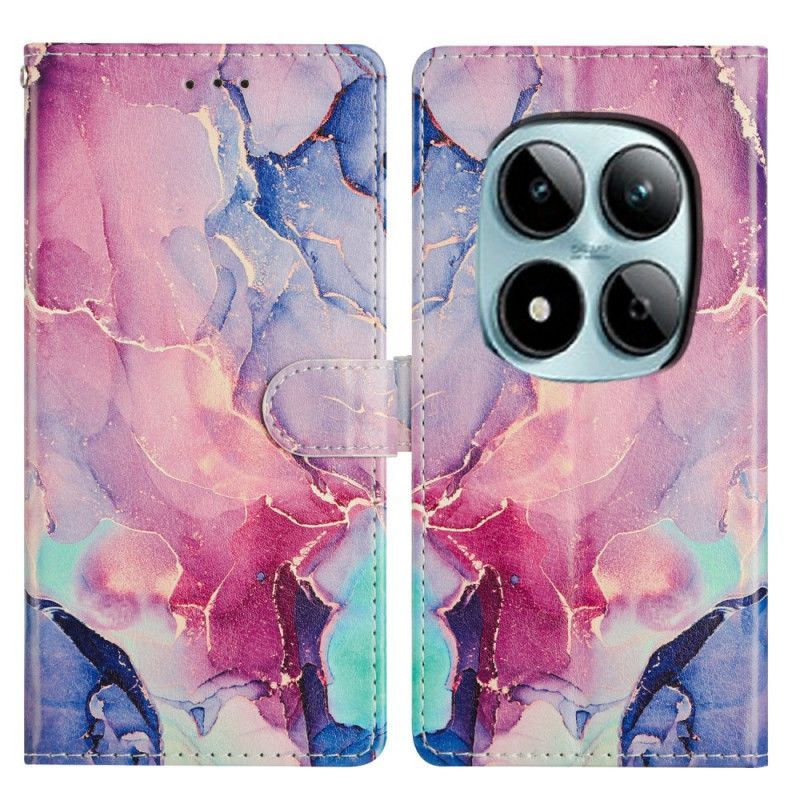 Housse Xiaomi Redmi Note 15 Pro Plus 5G / Poco M8 Pro 5G Marbre Rose et Vert