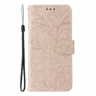 Housse Xiaomi Redmi Note 15 Pro Plus 5G / Poco M8 Pro 5G Motif Fleurs Dentelle