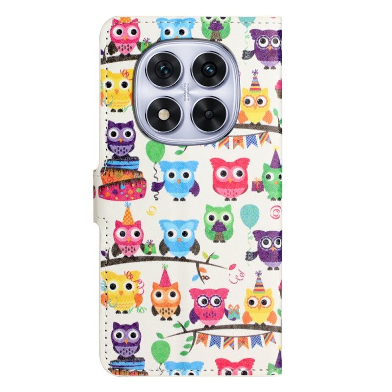 Housse Xiaomi Redmi Note 15 Pro Plus 5G / Poco M8 Pro 5G Motif Hiboux