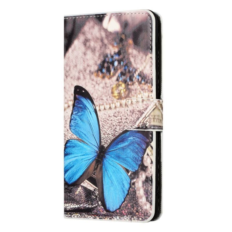 Housse Xiaomi Redmi Note 15 Pro Plus 5G / Poco M8 Pro 5G Papillon Bleu