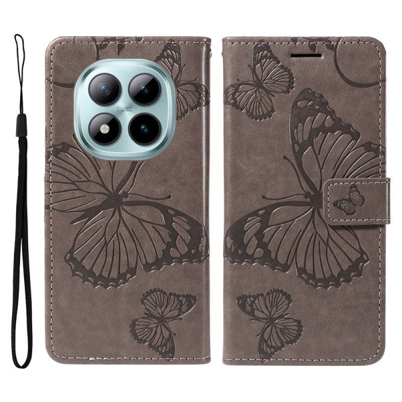 Housse Xiaomi Redmi Note 15 Pro Plus 5G / Poco M8 Pro 5G Papillons Géants