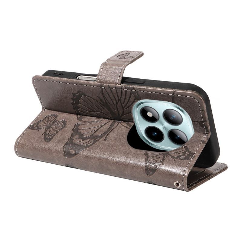 Housse Xiaomi Redmi Note 15 Pro Plus 5G / Poco M8 Pro 5G Papillons Géants