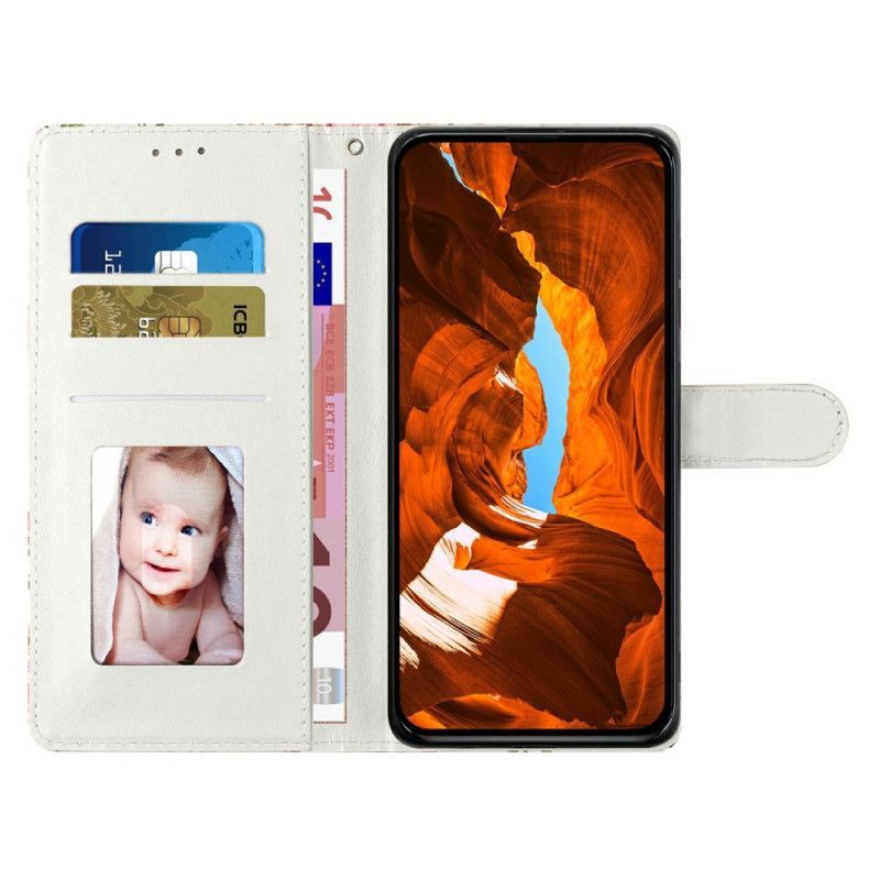 Housse Xiaomi Redmi Note 15 Pro Plus 5G / Poco M8 Pro 5G Papillons Noirs et Blancs