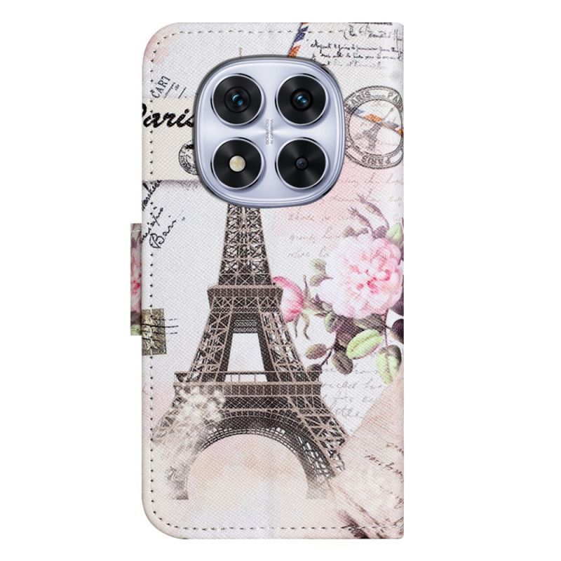 Housse Xiaomi Redmi Note 15 Pro Plus 5G / Poco M8 Pro 5G Tour Eiffel Vintage