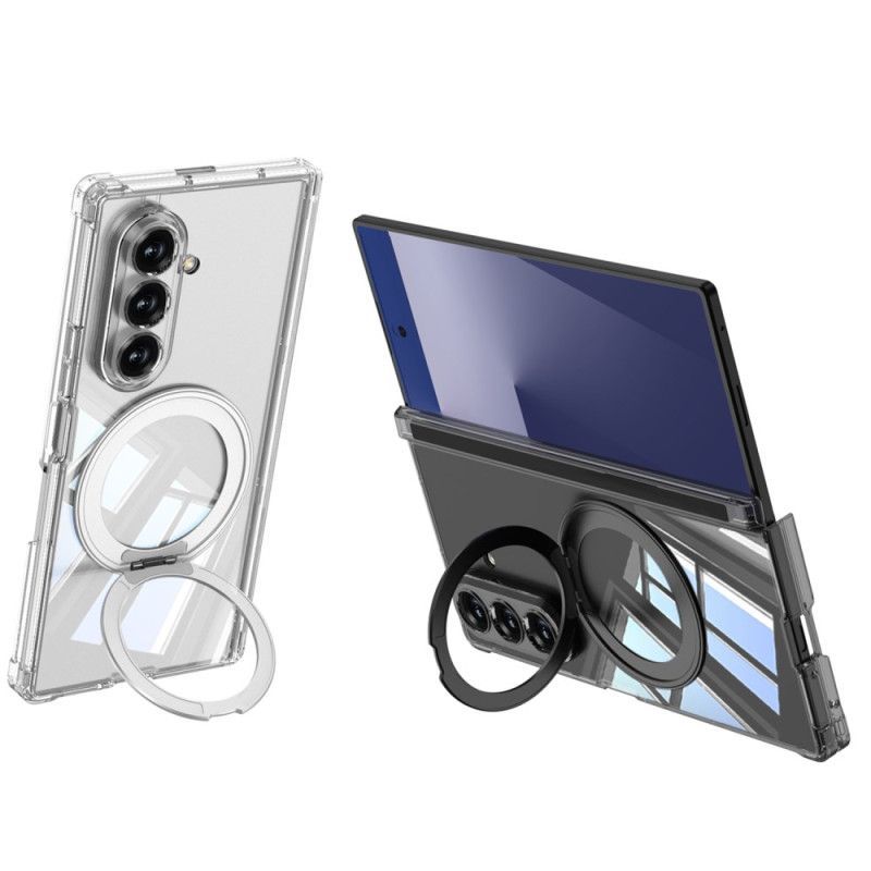 Coque Samsung Galaxy Z Fold 7 5G Magnétique Translucide avec Support