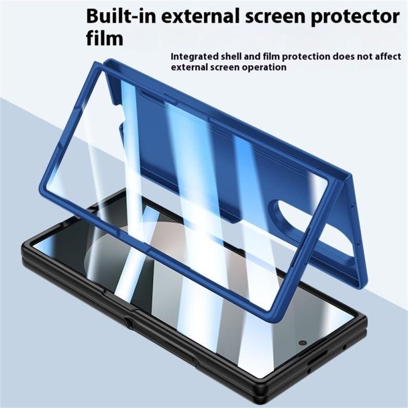 Coque Samsung Galaxy Z Fold 7 5G Protection en Verre Trempé et Porte-Stylet
