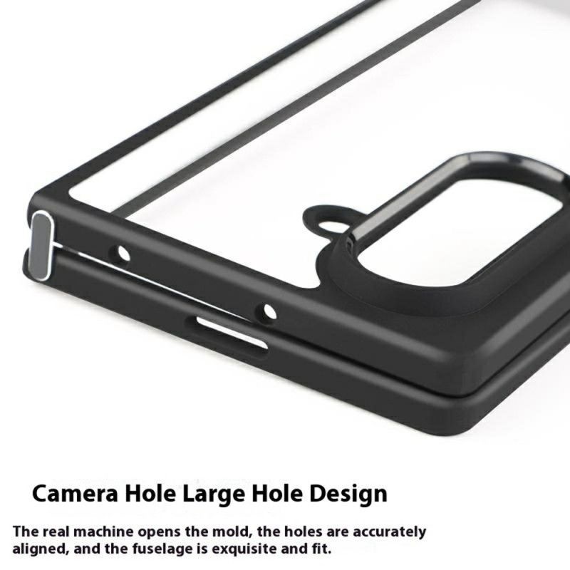 Coque Samsung Galaxy Z Fold 7 Antichoc avec Dos Transparent