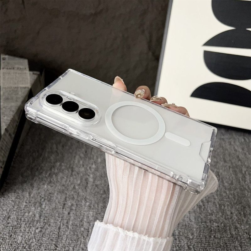 Coque Samsung Galaxy Z Fold 7 Compatible MagSafe Transparente