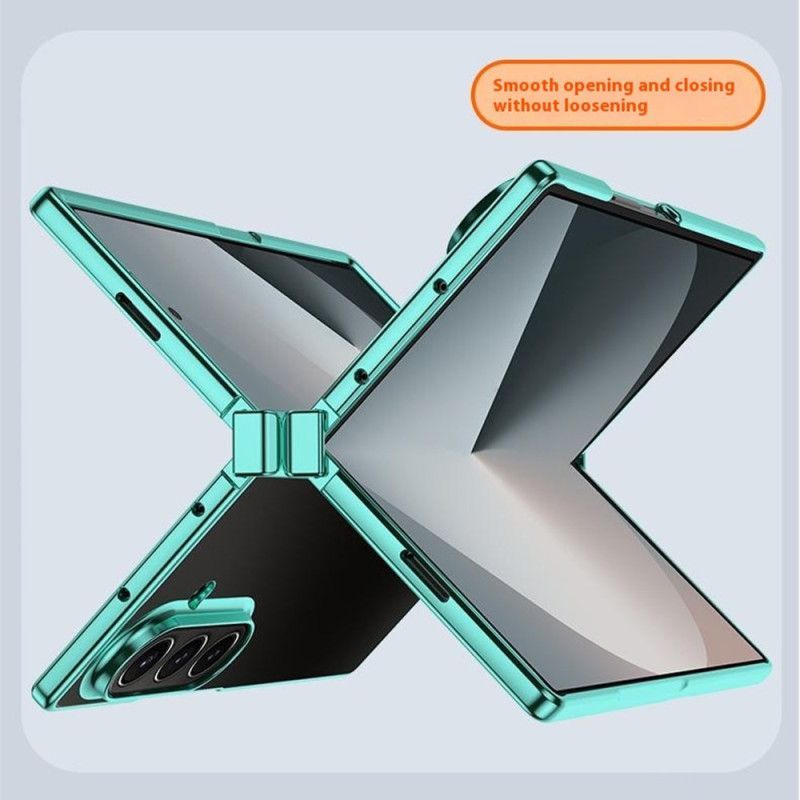 Coque Samsung Galaxy Z Fold 7 Design de Charnière Effet Métal