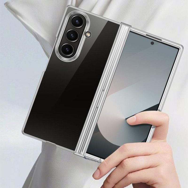 Coque Samsung Galaxy Z Fold 7 Design de Charnière Effet Métal