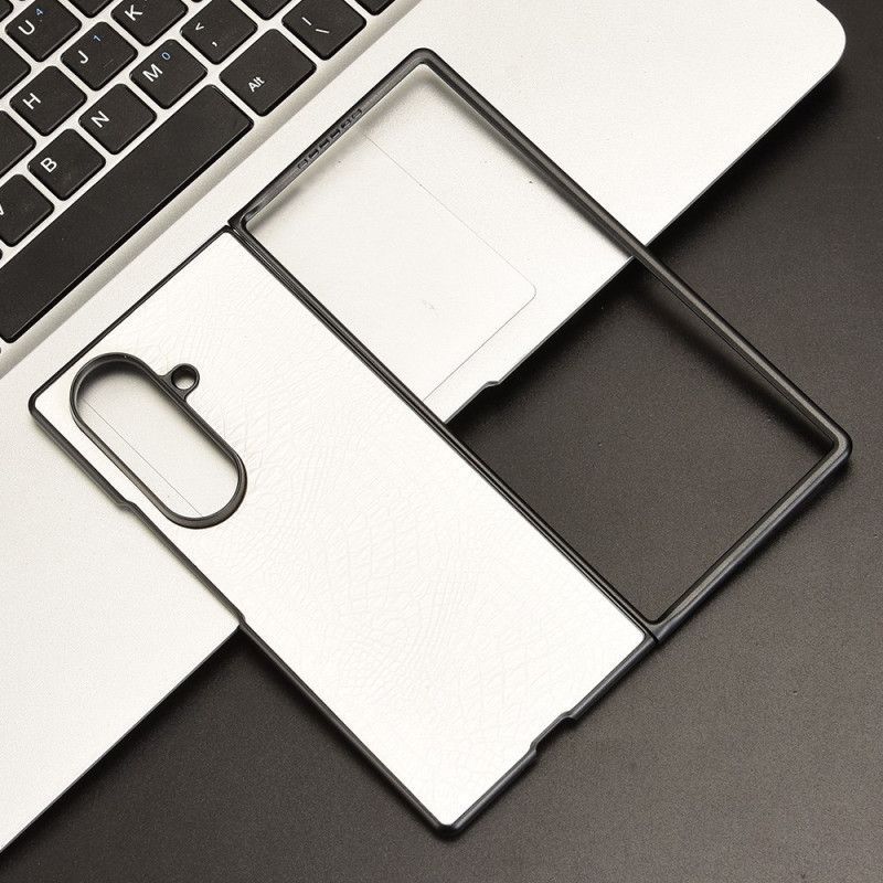 Coque Samsung Galaxy Z Fold 7 Effet Crocodile