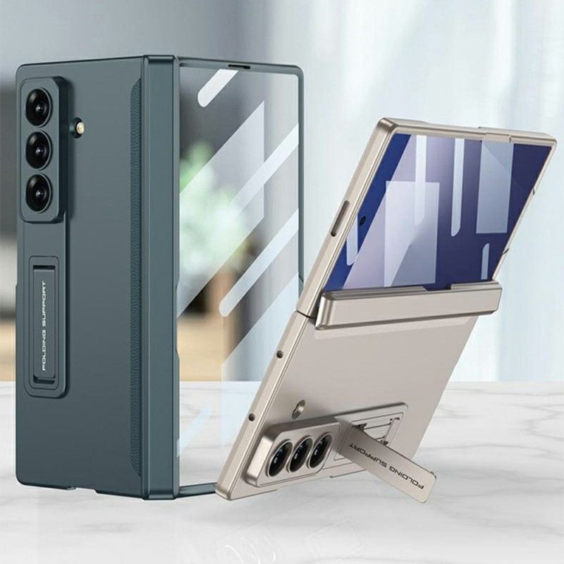 Coque Samsung Galaxy Z Fold 7 Film Protecteur d'Écran et Support Magnétique